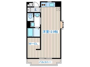 ロイヤルヒルズ成田町の物件間取画像